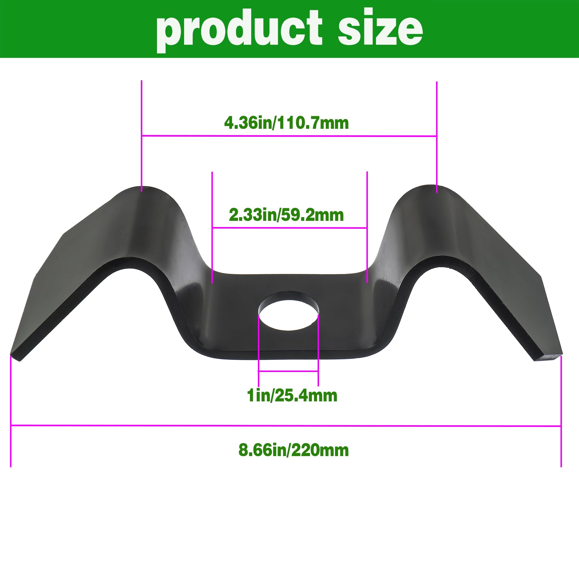 BOSHCHEN Bed Edger Blade 4180 710 6001 Compatible with Stihl Edger 4150-2