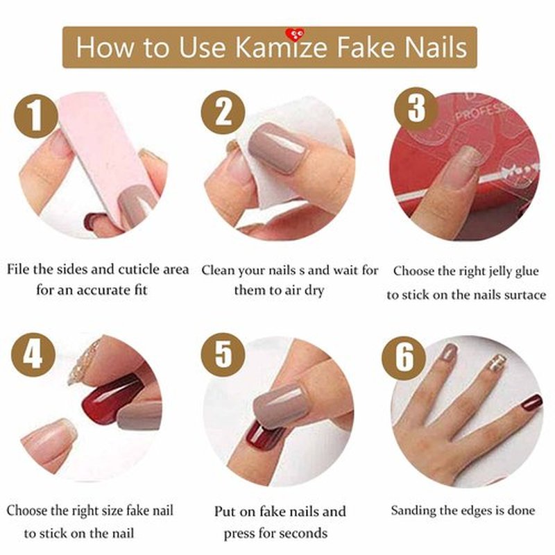 Kamize Long Press-on Snake Nails: Fake Blue Matte Graduating Full-Cover Acrylic False Nails - 24pc Set