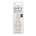 OPI Press On Nails - Short Round & Squoval Accent Nail Art | 24 Count With Glue | Long Lasting & Reusable
