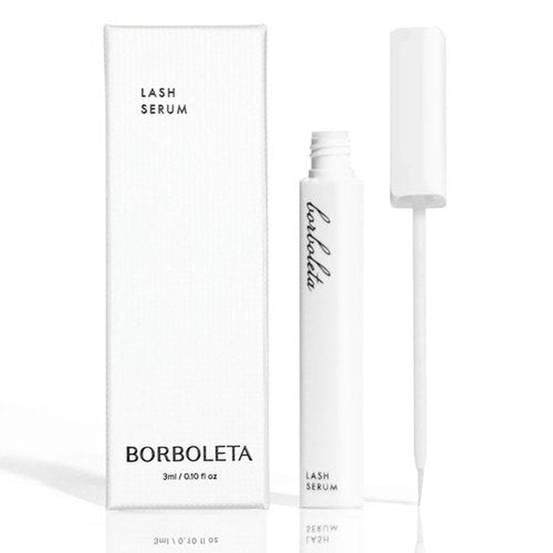 Borboleta Lash Serum - Enhance Natural Eyelashes for Length, Thickness & Fullness | Full Size, 3 Month Supply