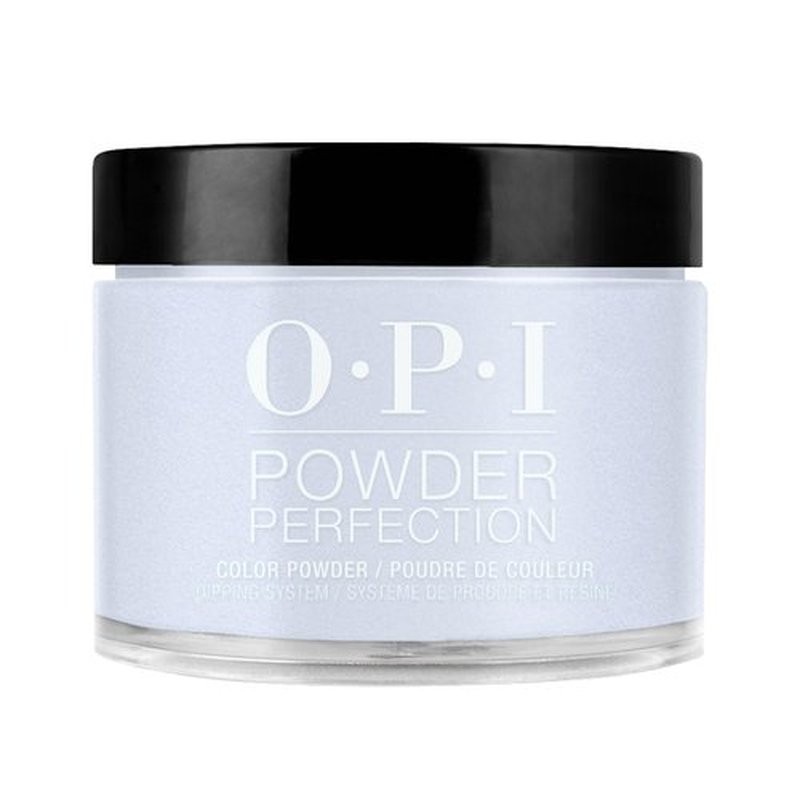OPI Powder Perfection Happy Play-ce | Sheer Pastel Blue Shimmer Nail Dipping Powder | OPI'm Dreaming Collection