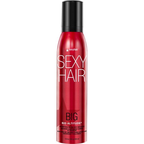SexyHair Big Altitude Bodifying Blow Dry Mousse - 6.8 Oz | Volume & Hold | Humidity Resistant Up to 72 Hours
