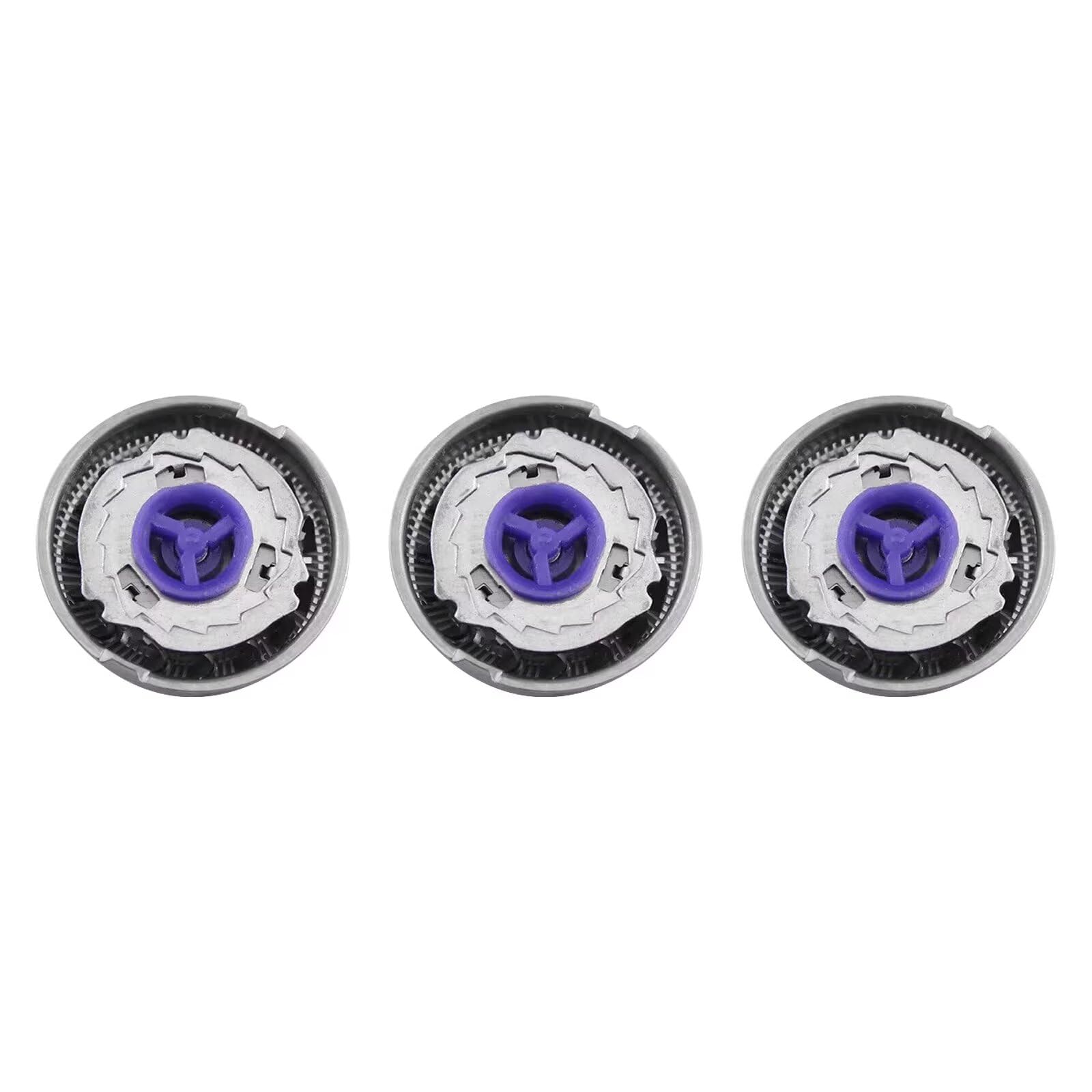 GSParts 3 x Shaver Heads Blade Cutter for Philips Norelco 3601X 3405LC 5625X 5812XL HQ40