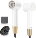Skiennix Ionic Hair Dryer - High-Speed, Low Noise Mini Blow Dryer with Diffuser | Lightweight & Compact for All Hair Types