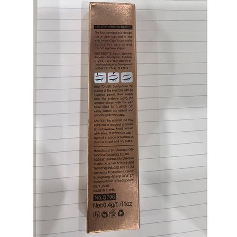 Skiennix Microblading Eyebrow Pencil - Long-Lasting, Natural-Looking Hair-Like Brows | Dark Brown