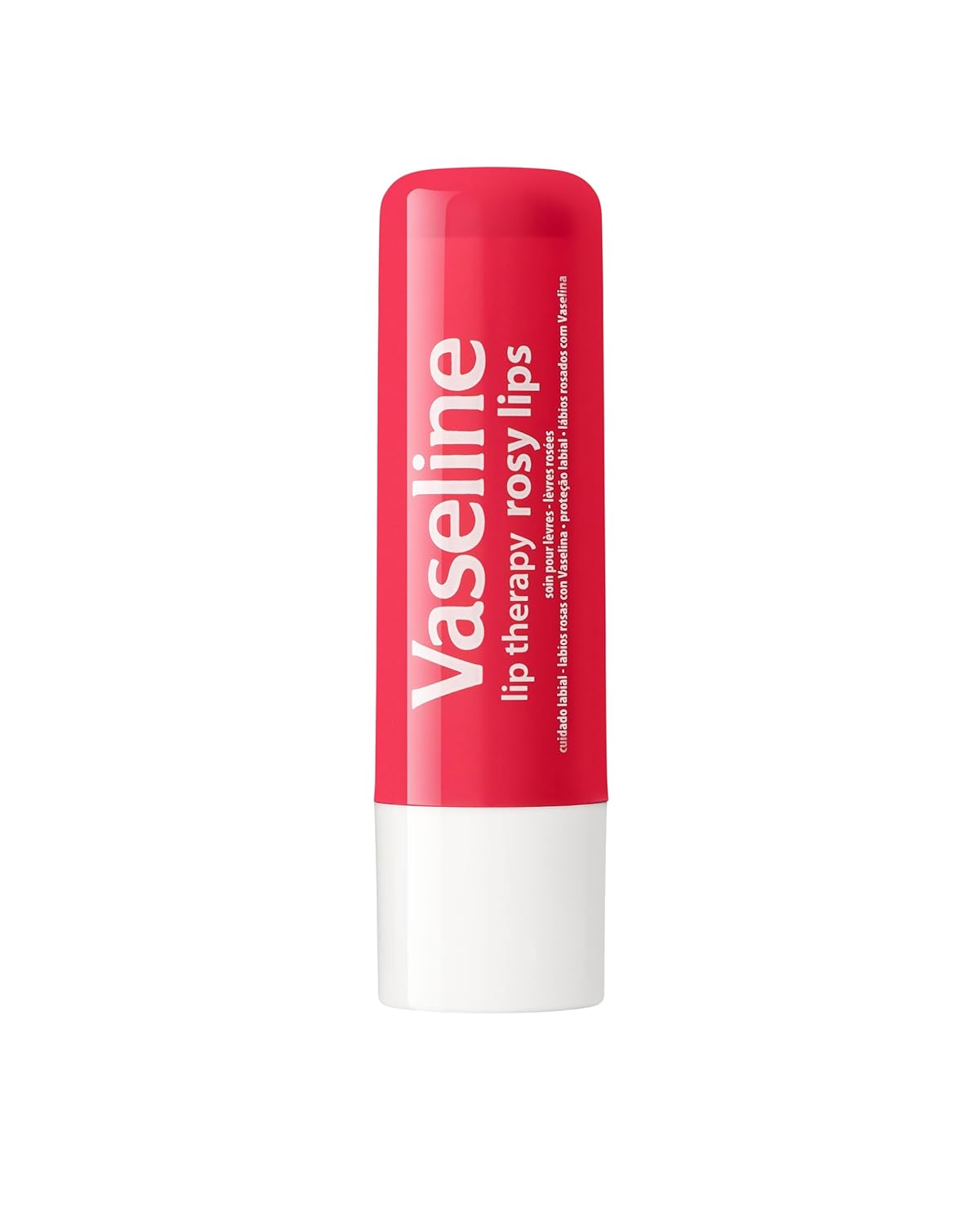 Vaseline Lip Therapy - Rosy Lip Balm for Fast-Acting Nourishment | 3-Pack of 0.16 Oz Each