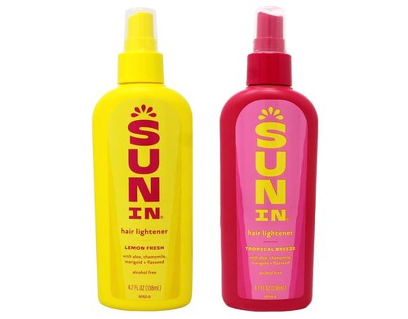 Sun in Hair Lightener - Tropical Breeze & Lemon Fresh Combo for Radiant Highlights