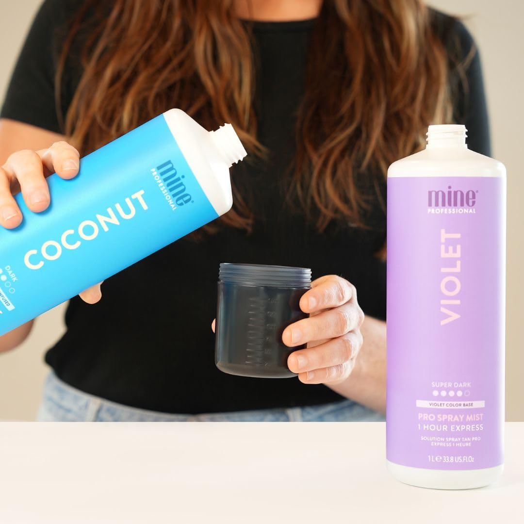 MineTan Professional Spray Tan Machine - Lightweight, Delivers Ultra Fine Spray Tan Mist For Streak-Free Spray Tanning, Compact, Easy to Set Up, Perfect for Salon or Mobile Use