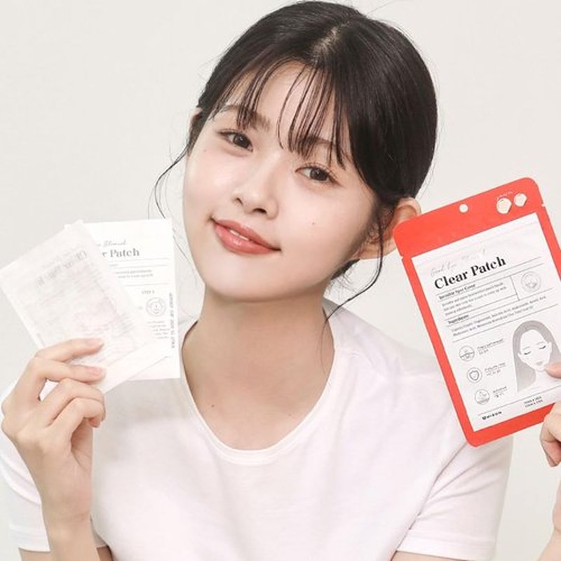 MIZON Good Bye Blemish Clear Patch Invisible Korean Acne Pimple Covering Zits Waterproof Non-drying Thin Cover Excellent Skin Adhesion Patch Spot Cover (44ea)