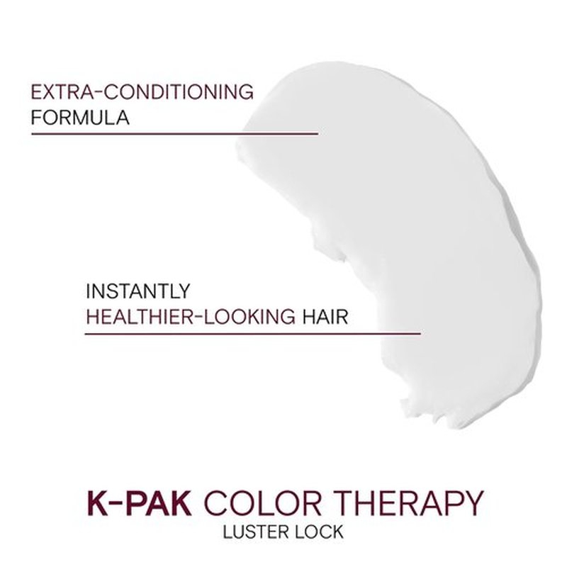 Joico K-PAK Color Therapy Luster Lock Treatment - Instant Shine & Repair for Color-Treated Hair | Boost Vibrancy with Keratin & Argan Oil