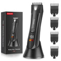 COSOUL Body Hair Trimmer for Men Professional, Electric Shaver for Pubic Hair, Chest, Legs, Compact Ball Trimmer Waterproof, Rechargeable USB C