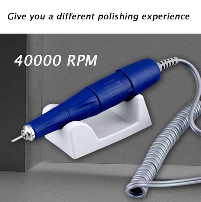 Goluao-Professional 35000RPM Nail Drill Polisher Acrylic Electric Nail Files Machine Drill Bit Finger Toe Nail Care Supplies Set Home Salon Equipment