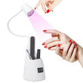 Sewinde Touch Switch Gel X Lamp, Flash Cure Nail Lamp, Rechargeable Cordless UV LED Light with Timer, Gooseneck Gel Nail Dryer, Fast Curing Lamps for Professional and Home Use