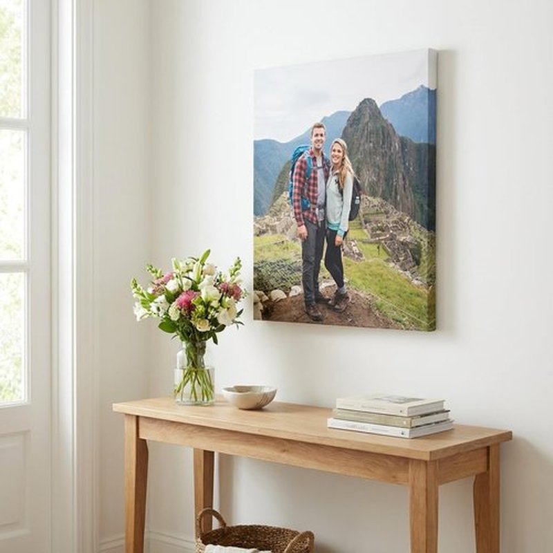 IUI Custom Canvas Prints - Personalized Photo Wall Art | Stunning Framed Decor for Home, Gifts & Keepsakes (24"L × 32"W)