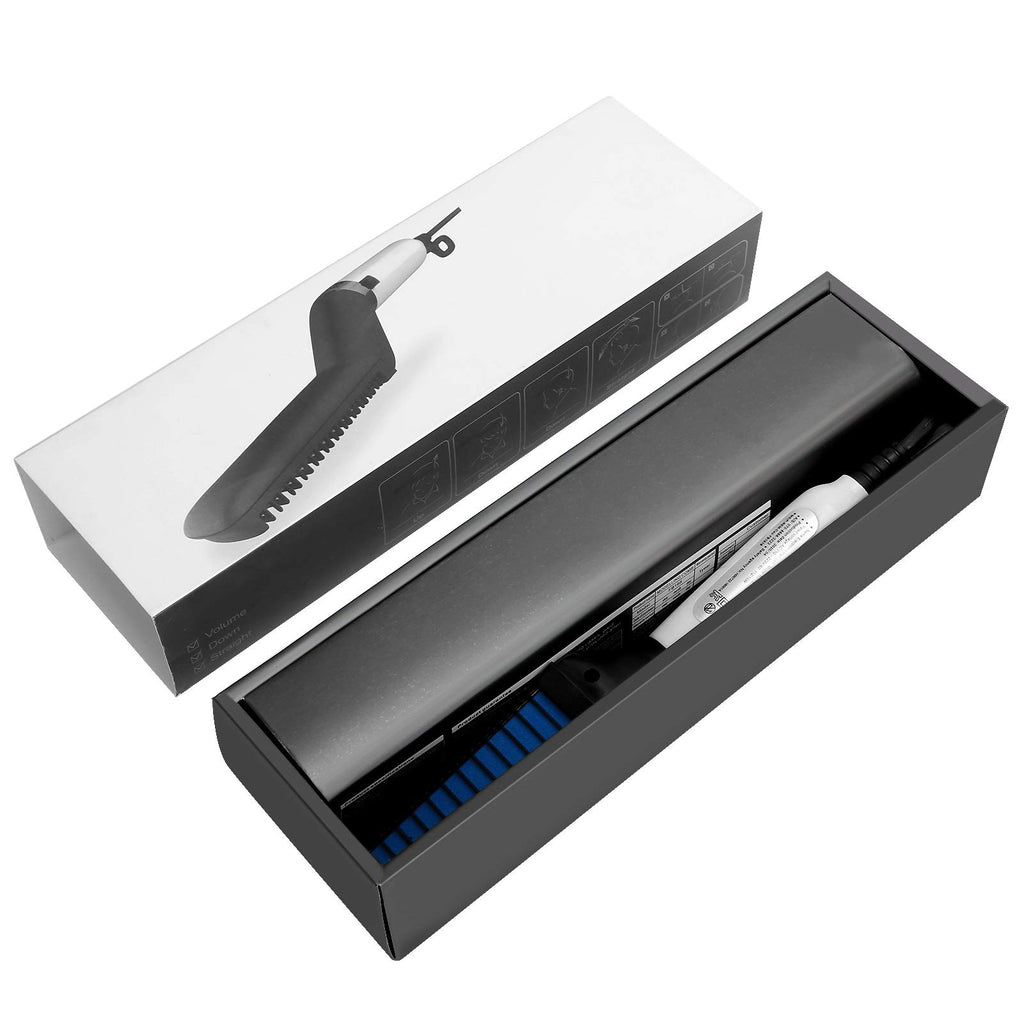 Semme Electric Hair Styling Comb Brush, Men MultiFunctional Electric Hair Comb Brush Fast Heating Hair Styling Beard Straightener Grooming for Home Travel (US Plug)