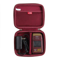 Hermitshell Hard Travel Case for Wahl Professional 5 Star Series Shaver/Shaper WA8061-100 (Maroon)