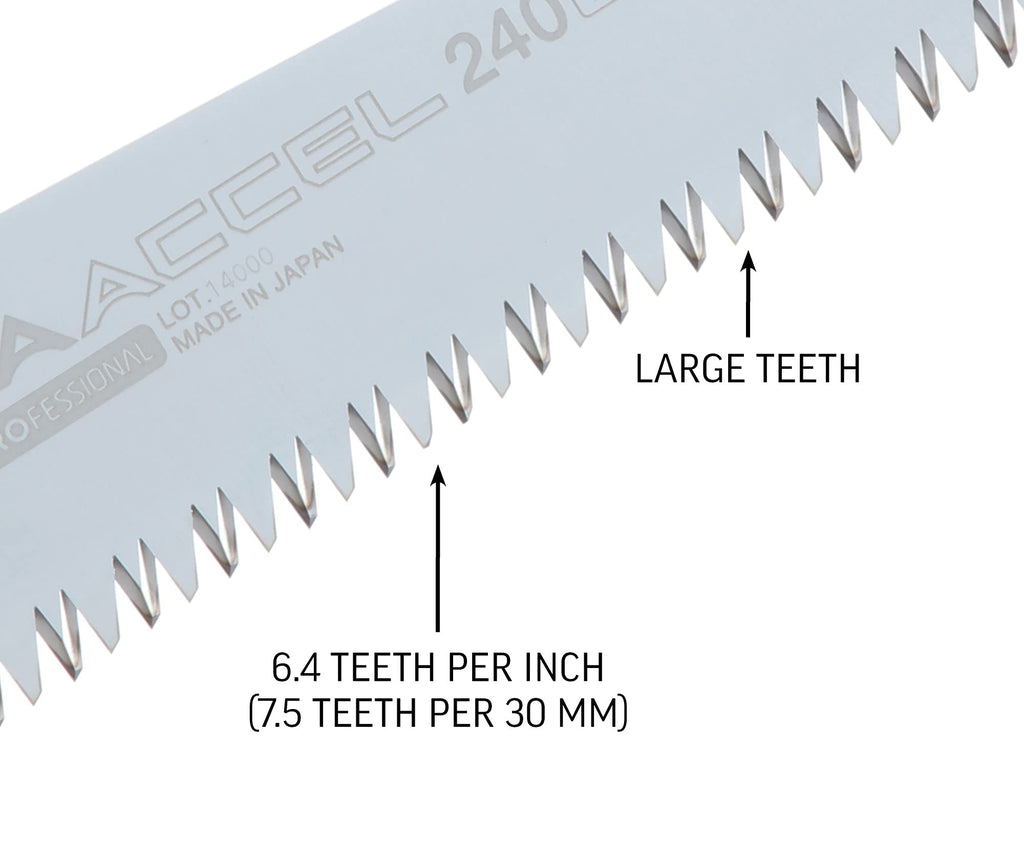 Silky Replacement Blade Only Ultra Accel 240mm Large Teeth (445-24)