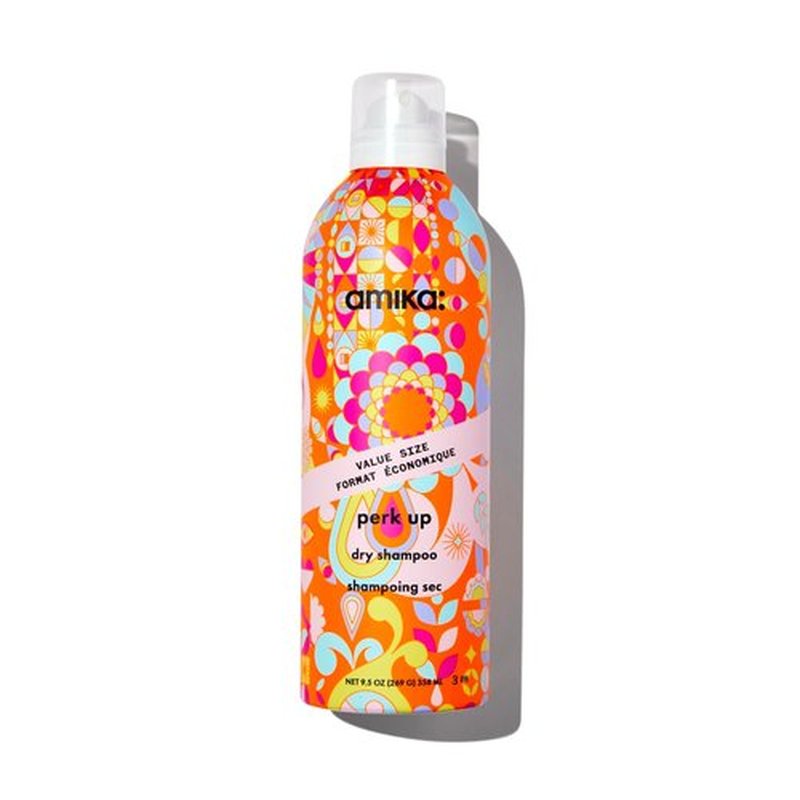 Amika Perk Up Talc-Free Dry Shampoo - Refresh Roots with Volume, No White Residue, All Hair Types