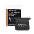 TRAH FX707B Black DLC Replacement Blades Compatible with BaByliss Barberology FX787 & FX726 Trimmer Blade,DLC 2.0 Trimmer Replacement Blades