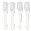 Ouliget Nail Cleaning Brush,Handle Grip Nail Cleaning Brushes for Toes Fingernail,Nail Stain Removing Brush,Laundry Scrubbing Brush Shoes Cleaning Brush,4 Pieces