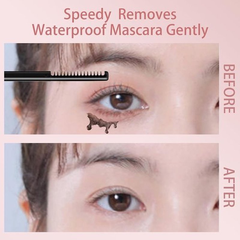 Speedy Mascara Remover - Gentle Eye Makeup Remover for Waterproof Mascara & Eyeliner | Precision Cleansing Wand