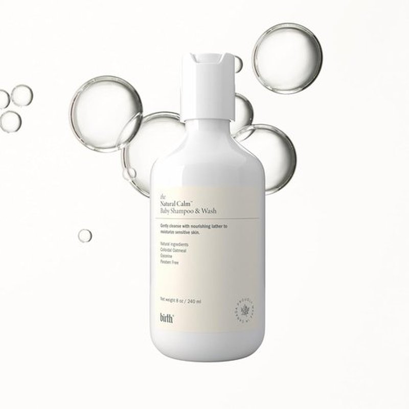 Birth's Baby Shampoo & Wash - Gentle Eczema Body Wash for Sensitive Skin | 16oz Clean Baby Soap