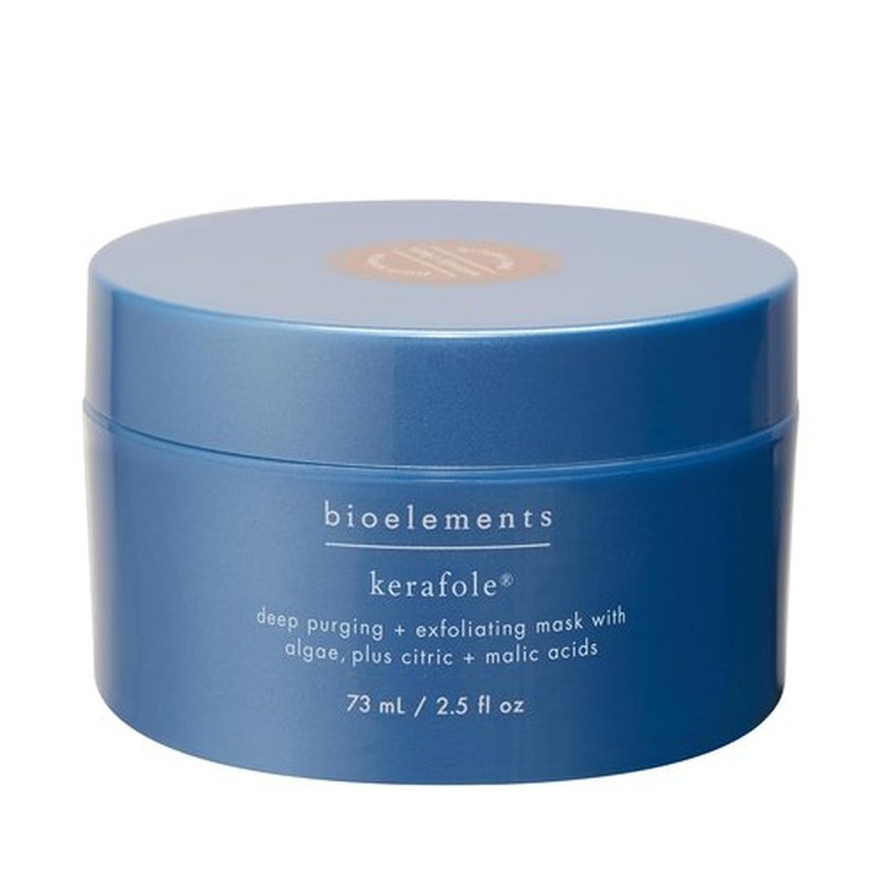 Bioelements Kerafole Facial Mask - 2.5 Fl Oz Deep-Purging Formula for Radiant Skin | Vegan & Cruelty-Free