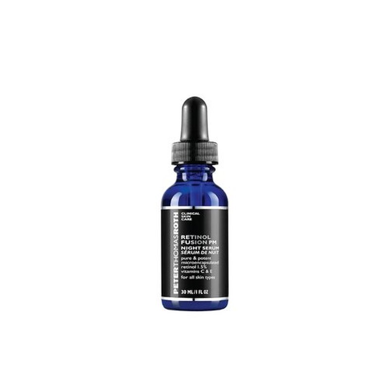 Peter Thomas Roth | Retinol Fusion PM Night Serum - Hydrating 1.5% Microencapsulated Retinol for Fine Lines, Wrinkles & Radiance