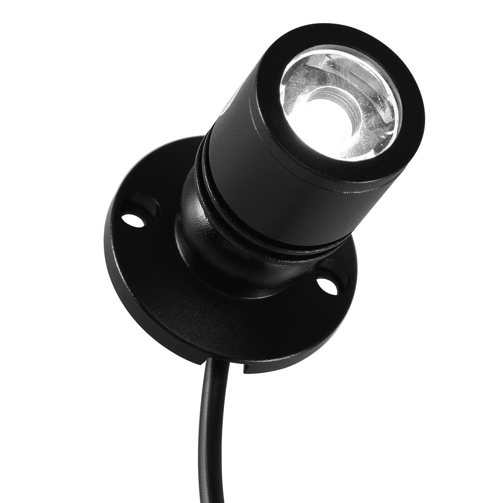 Uonlytech Small LED Spotlight Jewelry Showcase Small LED Spot Light USB- Powered Spotlight for Jewelry, White Light