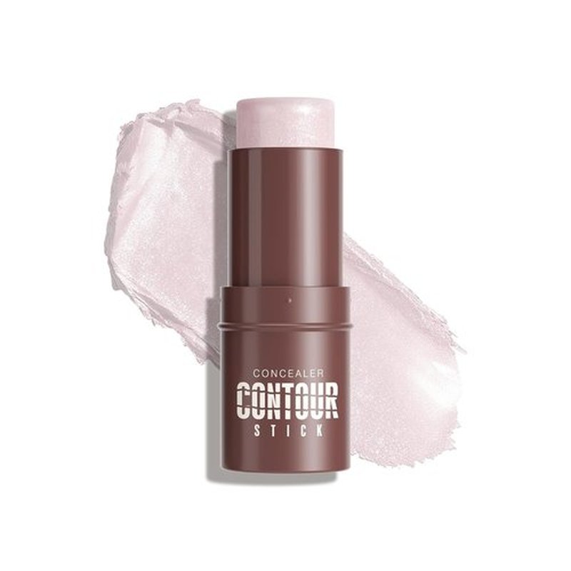 Sheer Glow Highlighter Stick by [Brand Name] - Blendable & Buildable Radiance for All Skin Tones (01 Pearl Shimmer)