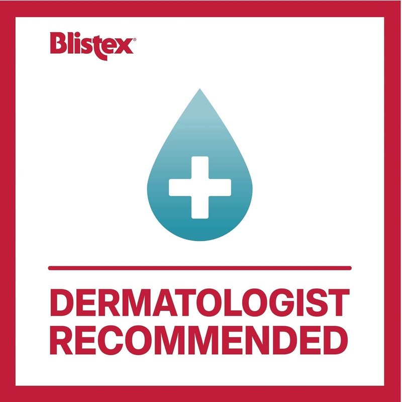 Blistex Medicated Lip Ointment - Relieves Cold Sores & Heals Dry Lips | 0.21 Oz Tube, 3 Count