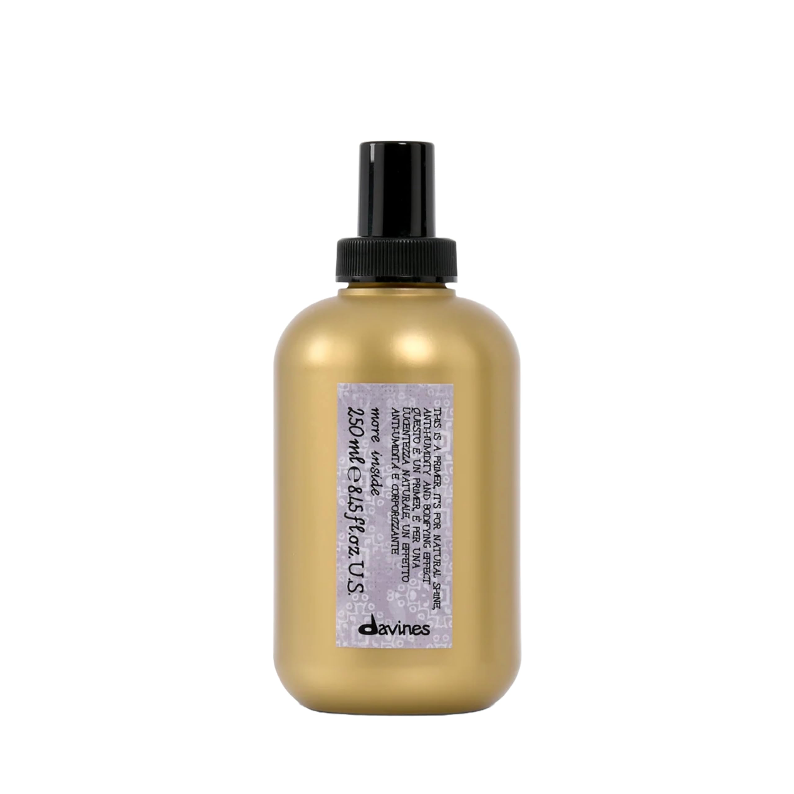 Davines This Is A Blow Dry Primer, No Hold Volume & Anti-Humidity Spray - Preps Hair for Styling, Protects from Heat & Adds Natural Shine, 8.45 Fl Oz