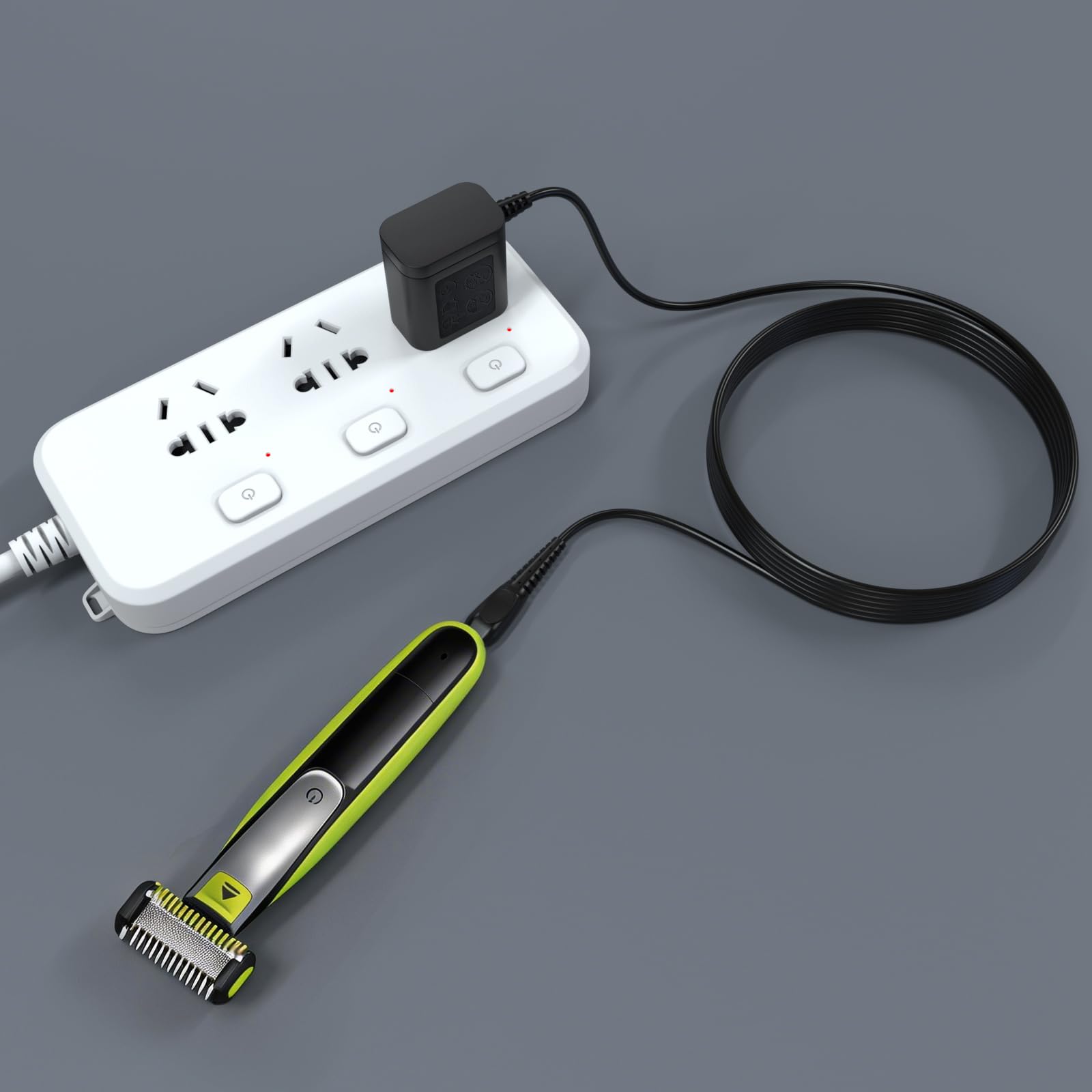 8V Charger Cord Compatible With Philips Norelco HQ850 One Blade QP2630 QP2530 Shaver Electric Razor Trimmer Power Cord