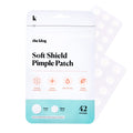 The Klog Soft Shield Pimple Patches by Soko Glam, Korean Facial Skin Care Hydrocolloid Acne Patches for Face & Body, Invisible Zit Stickers 10mm & 14mm, Vegan & Cruelty Free, 126 Dots (Pack of 3)