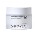 SHOWLAB Exosome Collagen 66 Booster Cream - Korean Face Moisturizer with 66% Collagen Extract, 9 Peptides Complex, Niacinamide, Adenosine - Anti-Aging Firming Cream for All Skin Types, 1.7 oz