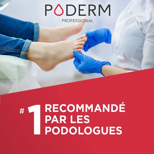 PODERM – NAIL STRENGTHENER FOR DAMAGED NAILS – 100% Natural Ingredients – VEGAN - Professional Nail Care : Fortifies, Protects, and Repairs Weak Nails - Nail Strengthener and Protector – Swiss Made