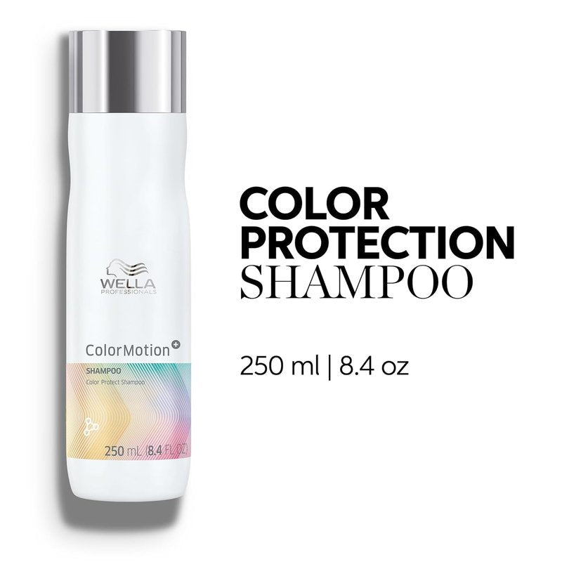 Wella Professionals ColorMotion+ Color Protection Set - Shampoo, Conditioner & Structure+ Mask for Smooth, Shiny Colored Hair