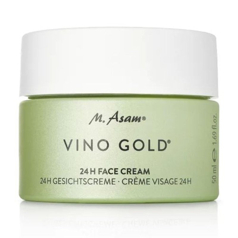 M. Asam VINO GOLD 24h Facial Cream - Anti-Aging Day & Night Moisturizer | 1.69 Fl Oz, Vegan Skincare for Women