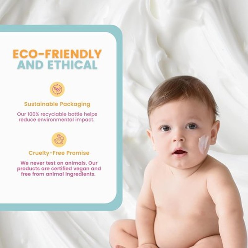 Aquatural Organic Baby Shampoo - Plant-Based, Vegan & Gentle for Toddler, Moisturizing, Softens Hair - Girls & Boys Newborns, Kids Shampoo Natural for Sensitive Skin (10.14 fl oz)