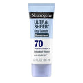 Neutrogena Ultra Sheer Sunscreen Lotion SPF 70 - Water Resistant, Oil-Free, Travel Size 3 Fl Oz