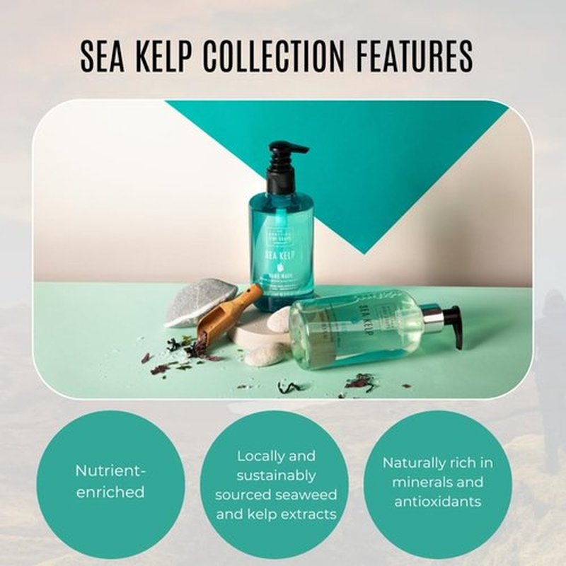 Scottish Fine Soaps Sea Kelp Marine Hand Lotion 300ml Pump
