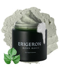 ERIGERON Heartleaf Facial Cleanser, Face Mask, Greek Yogurt Cleanser, Soothing, Deep Pore Scrubber & Face Wash with Green Tea, Blackhead Remover, Korean Skin Care (3.38 fl.oz.)