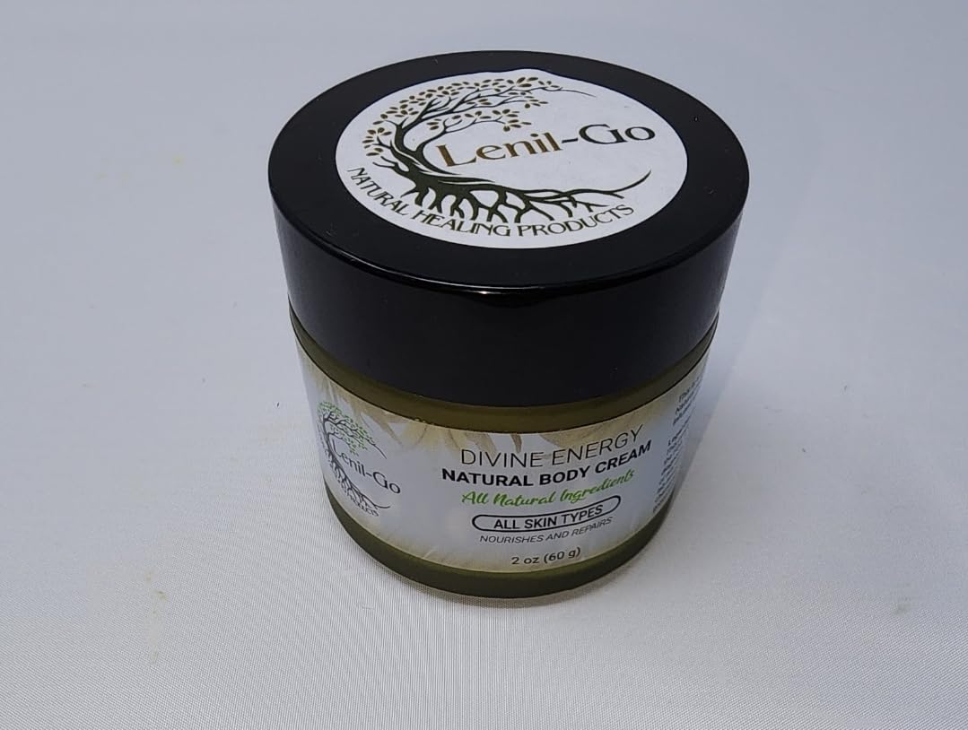 Lenil-Go Divine Energy Natural Body Cream 2. Oz