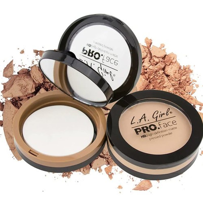 L.A. Girl Pro.Face Matte Pressed Powder, Soft Honey GPP608