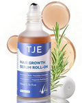 Hair Growth Serum Roll On 1.76 fl oz | Extra Large Value Pack | Fast-Absorbing, No-Rinse Scalp Care | Rosemary, Caffeine, Niacinamide & Biotin | Women’s Day Gift for Her