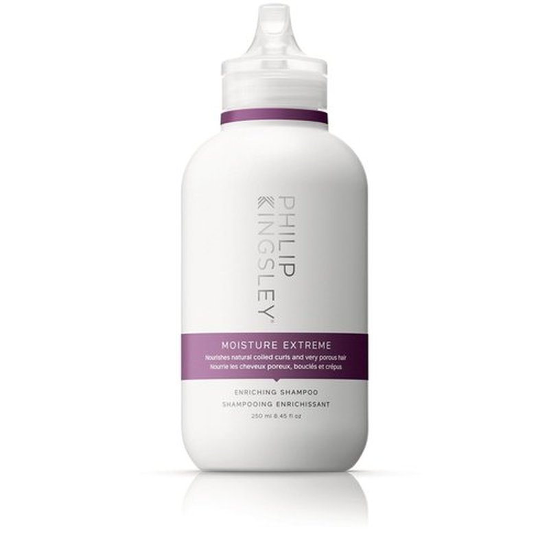 PHILIP KINGSLEY | Moisture Extreme Shampoo | Hydrates & Adds Shine for Curly, Dry Hair | 8.4oz