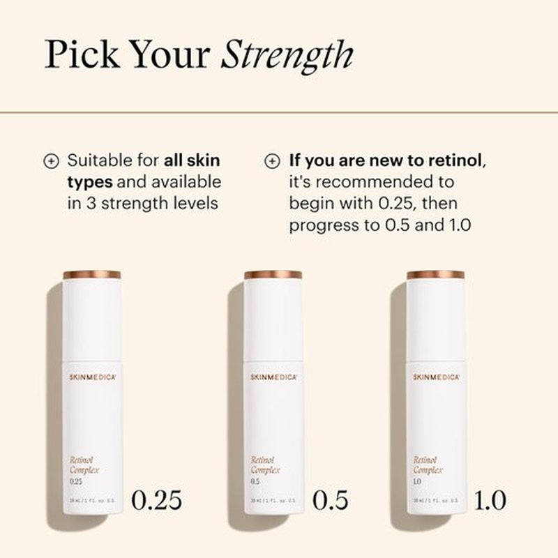 SkinMedica Retinol 0.5 Complex - Age-Defying Face Serum That Renews Skin & Reduces Fine Lines - 1 Fl Oz