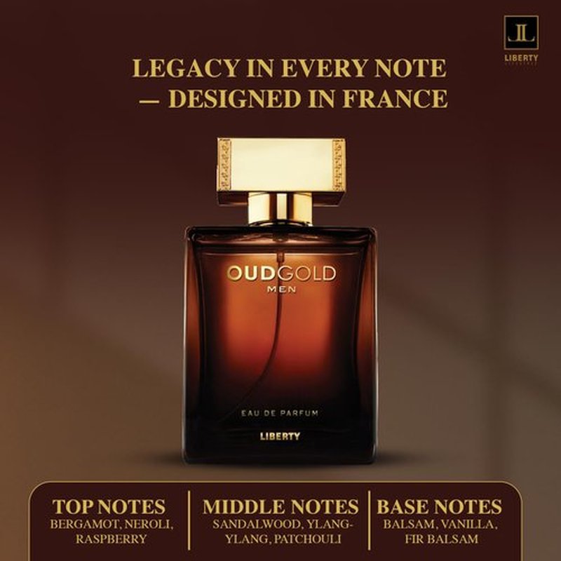Liberty Oud Arabic Perfume for Men - Long-Lasting Luxury with Bold Oud & Fresh Citrus | 50ml EDP