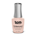 RC Red Carpet Manicure Fortify & Protect Sheer Nude Crème Gel Polish for Strong, Healthy Nails - Infused with Vitamin A & Biotin - (Naturally Beautiful) Led Nail Gel Color, 0.3 Fl Oz