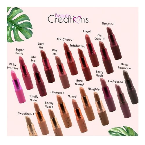 Beauty Creations Angel Matte Lipstick - Long-Lasting, Rich Color | LS08 Shade